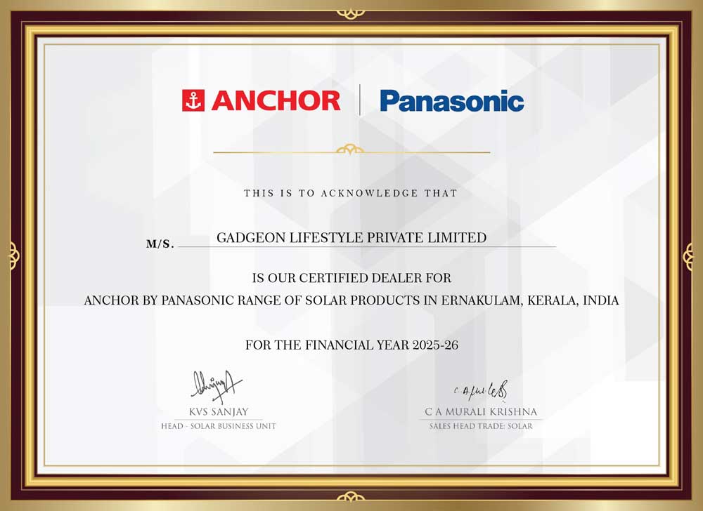 Panasonic Certification